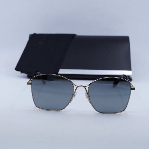 Givenchy GV7092/S 0J5G T4 Square Sunglasses - Gold/Silver Mirror main image 6